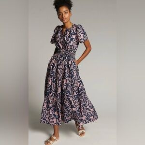 Anthropologie Somerset Maxi Dress, Size Small